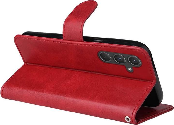 Produktbild Cover-Discount Galaxy A55 - Premium Handyhülle Etui rot (Samsung Galaxy A55)