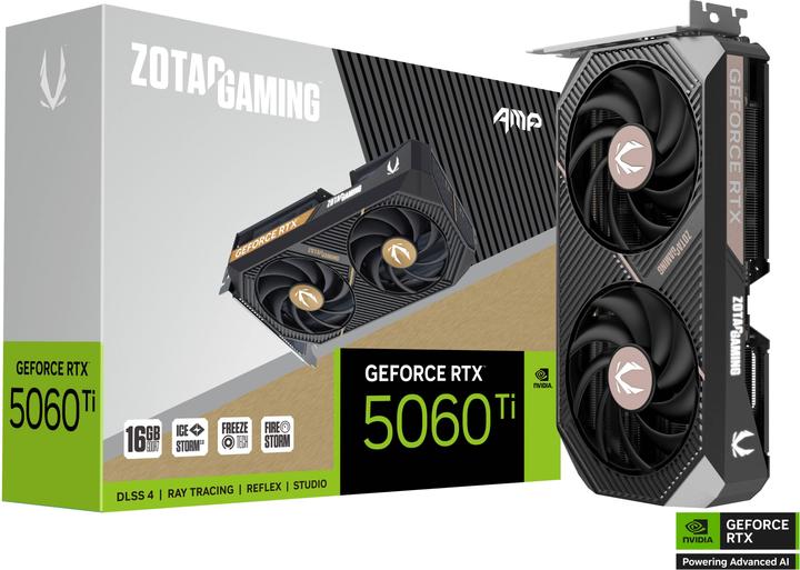 Produktbild Zotac GeForce RTX 5060 Ti AMP (16 GB)