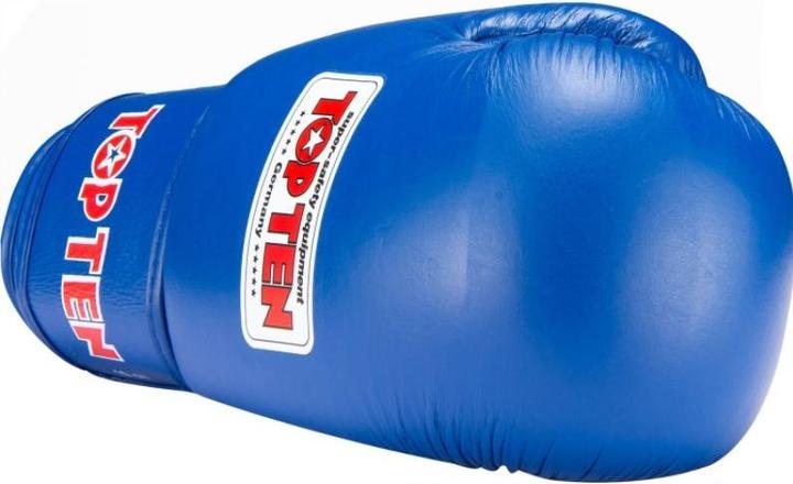 Actual product image Top ten RTT-COMPETITION Leather Boxing Gloves 10oz (WORLD BOXING APPROVED) (10 OZ, 10)