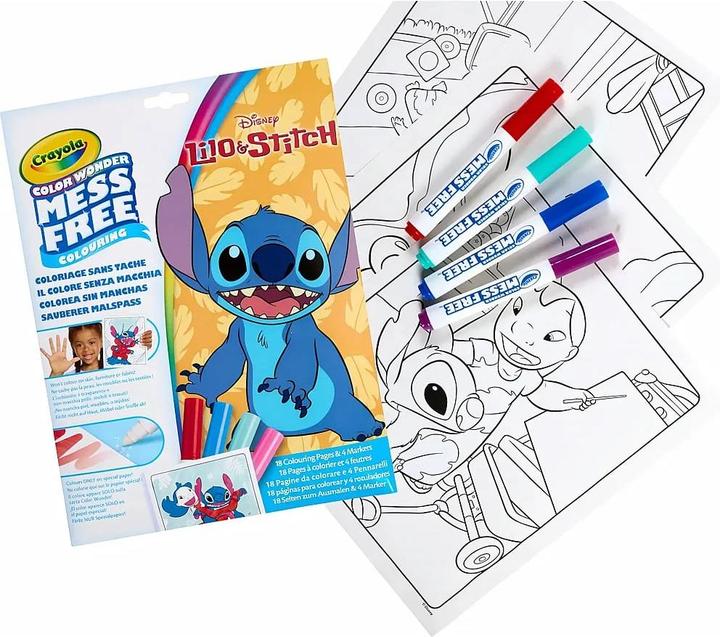 Actual product image Crayola CR CW Lilo&Stich Colouring Book