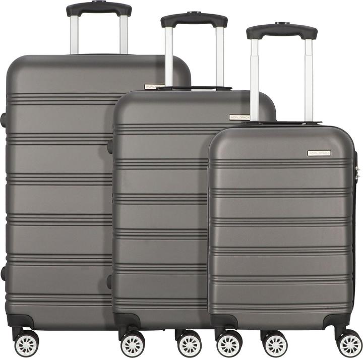 Immagine prodotto Worldpack Set di valigie Toronto a 4 ruote 3 pezzi (97 l)