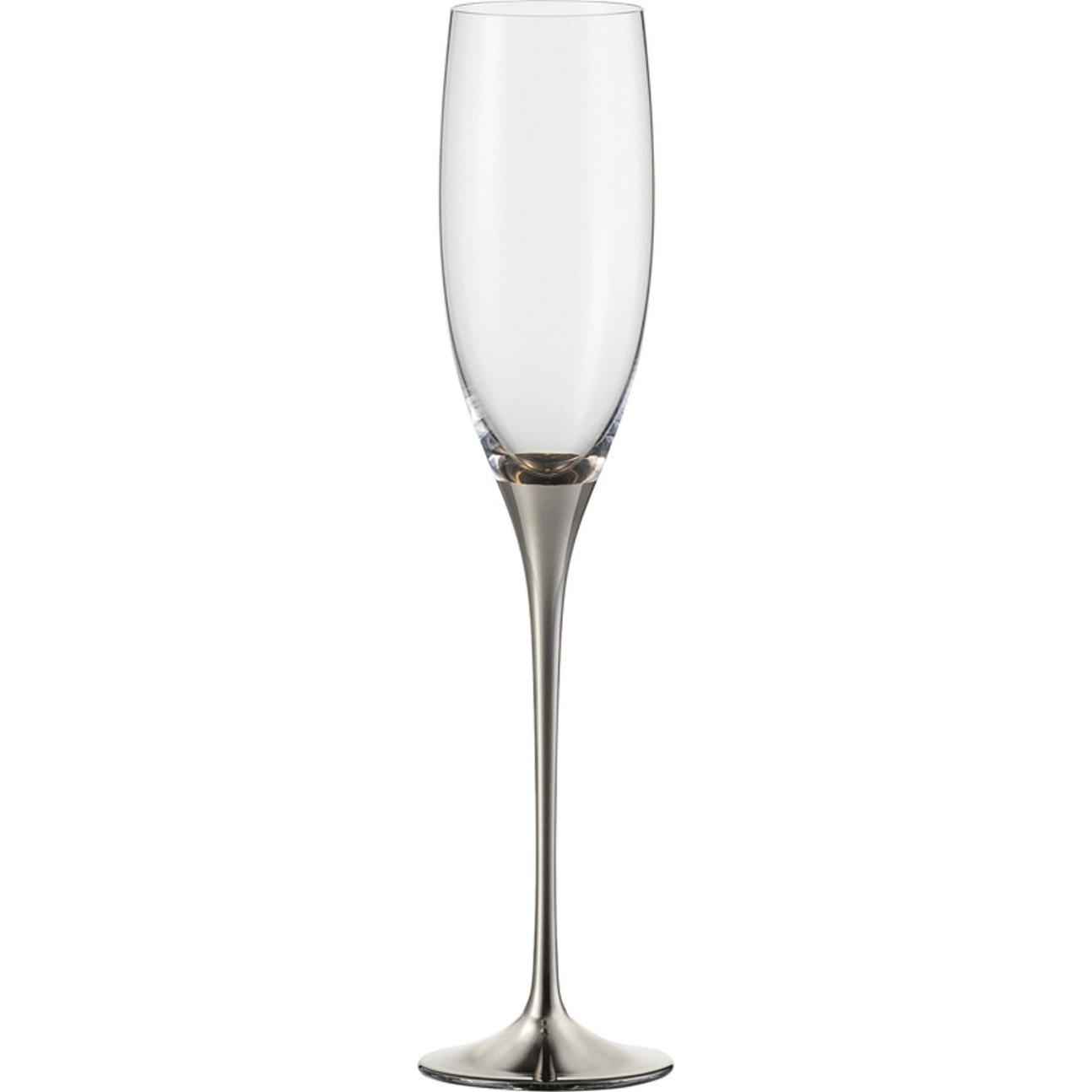 Thumbnail - Eisch exklusiv Champagner 2er Set, Weingläser, Silber