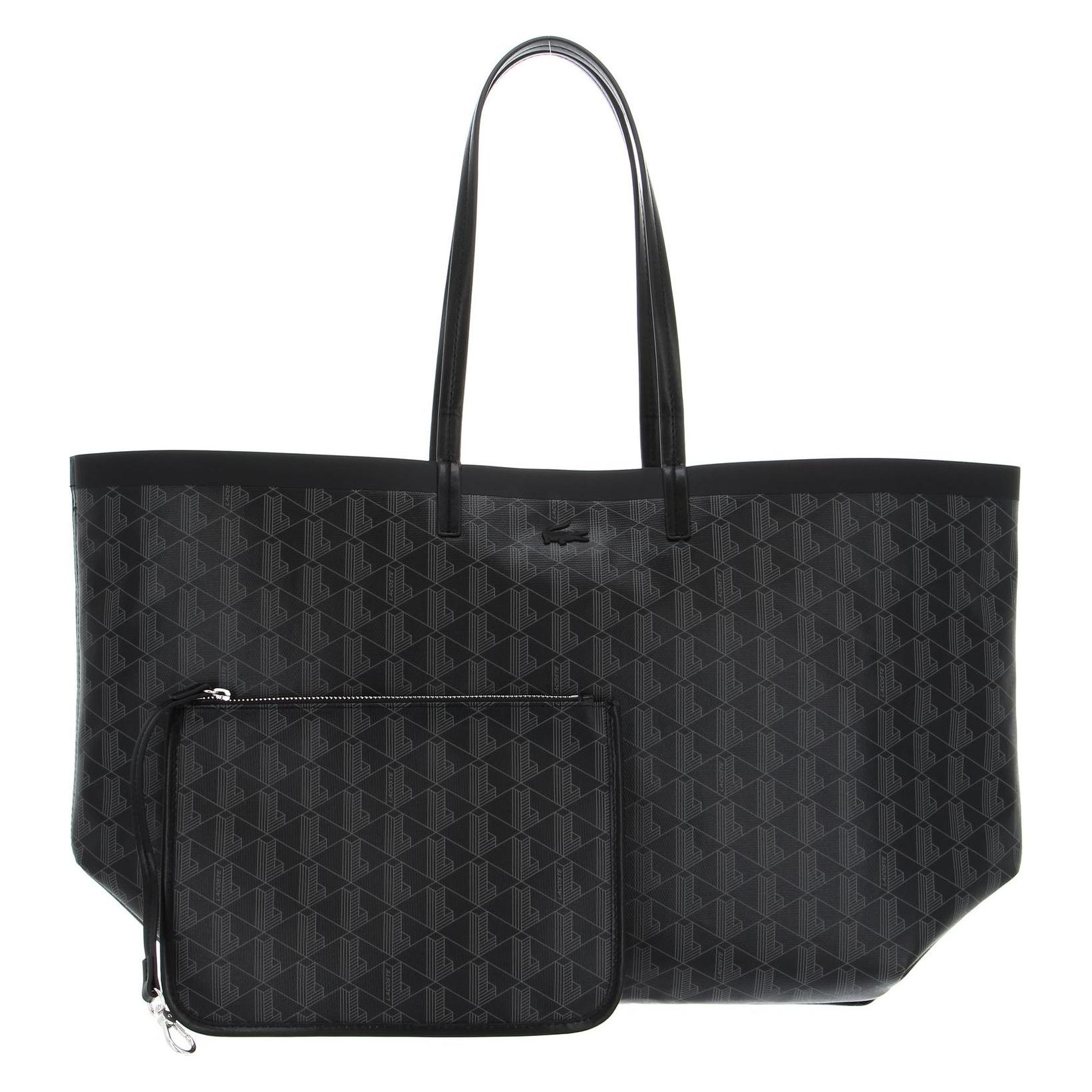 Lacoste, Damen, Tasche, Zel Shopping Bag, Schwarz