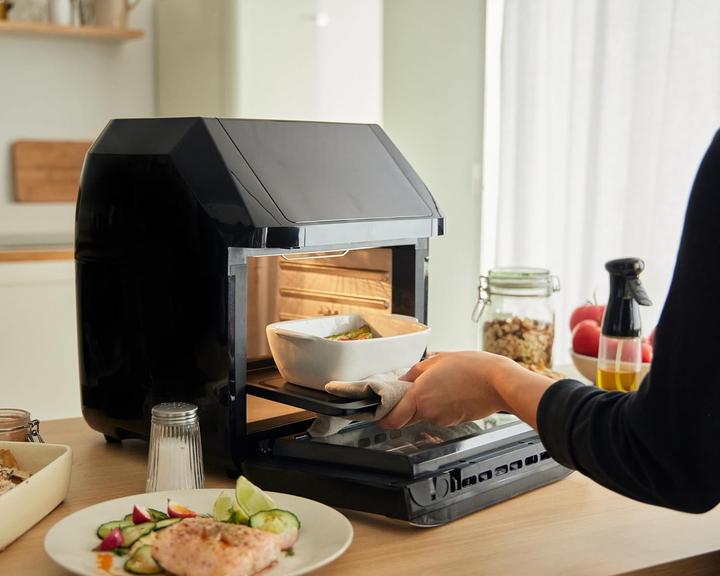 Produktbild MasterPRO Rocket 1100 Lufthose ohne Öl mit 10 Programmen, LED-Display und Zubehör