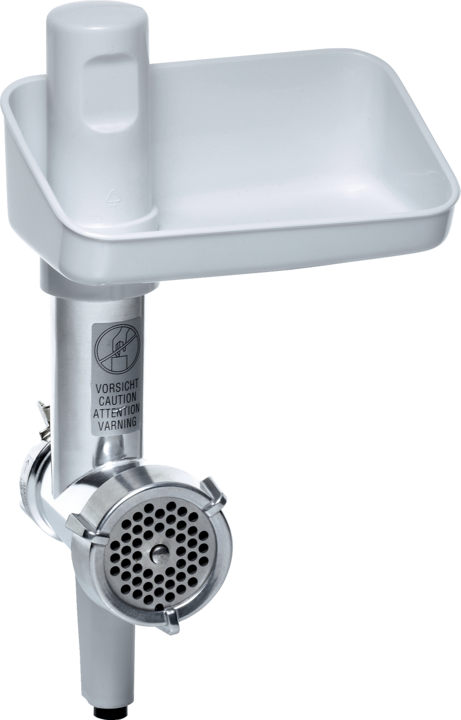Actual product image Bosch Hausgeräte Meat mincer attachment, tamper, stainless steel perforated disc 4.5 mm, MUZ5FW1