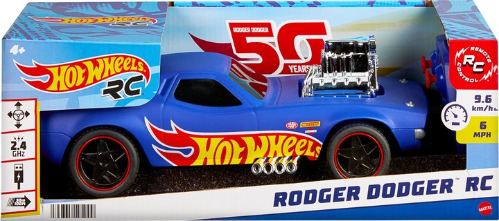 Actual product image Hot Wheels RODGER DODGER RC Vehicle