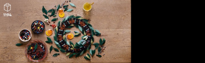 Produktbild LEGO Weihnachtskranz (10340, LEGO Icons)