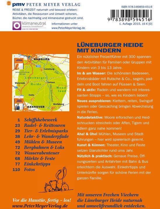 Produktbild Lüneburger Heide mit Kindern (Deutsch, Kirsten Wagner, 2015)