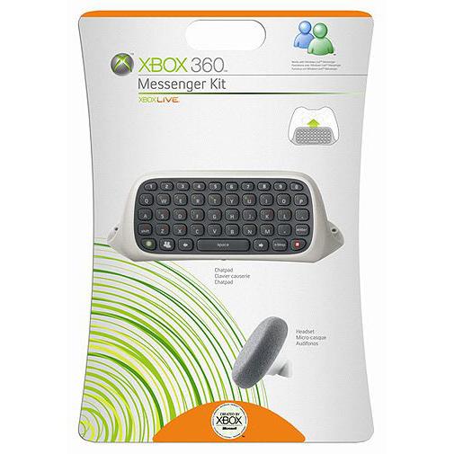 Microsoft Xbox 360 Messenger Kit, EN IT PT ES Joystick (Xbox 360), Controller gaming