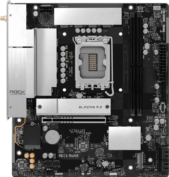 AsRock MB Intel 1851 B860M Rock WiFi 6 (LGA 1851, ATX, mATX)
