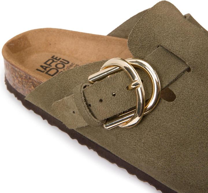 Produktbild La Redoute Collections Pantoletten aus Veloursleder (36)