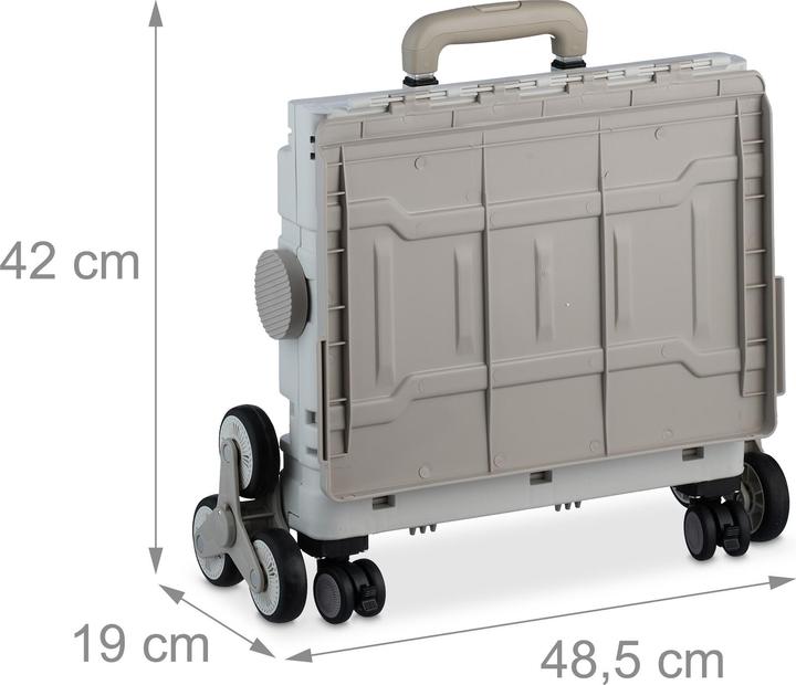 Image du produit Relaxdays Chariot de courses