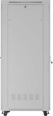 Image du produit Lanberg Armoire rack 19" verticale 47U 800x1200 grise avec portes perforées et LCD (Flat Pack) V2 (47 HE, Rack 19 pouces)