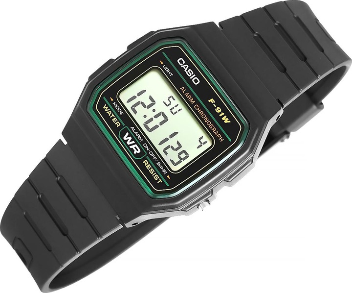 Image du produit Casio Retro Vintage - F-91W-3D (Montre numérique, 33 mm)