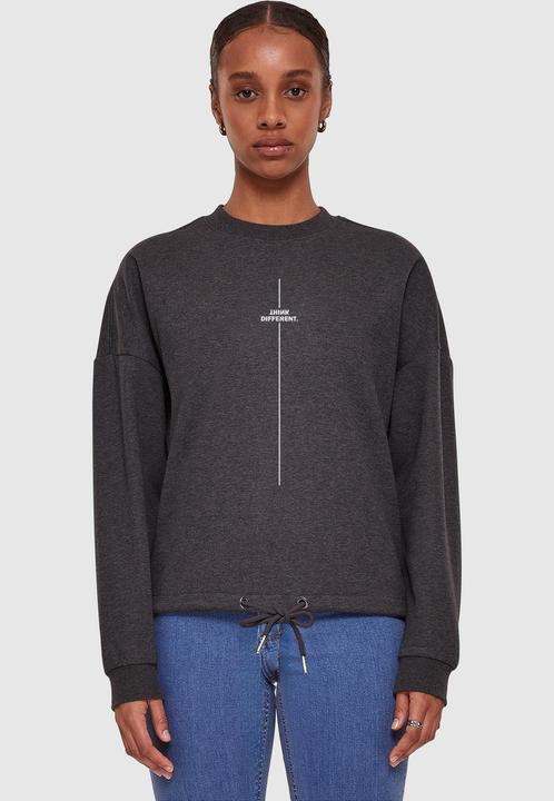 Produktbild Merchcode Ladies Think Different Oversize Crewneck - 177267 (XS)