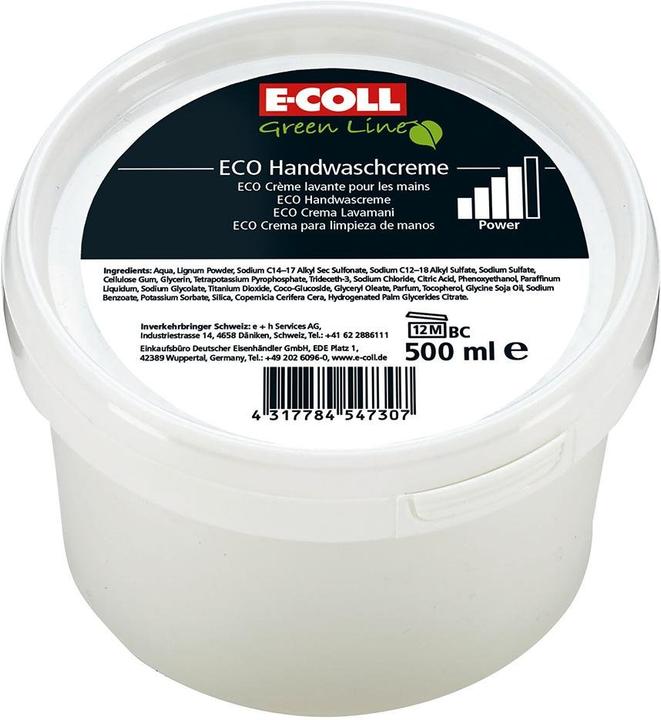 E-coll ECO Handwaschcreme PU-frei 500ml Dose (Seifenlotion, 500 ml)