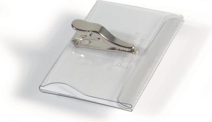 Produktbild Durable Hartfolien-Namensschilder mit Krokoklemme