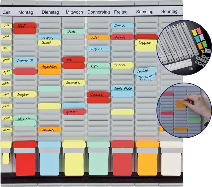 Franken Planningsbord 7träg.20fächer (47,5 x 49 cm)