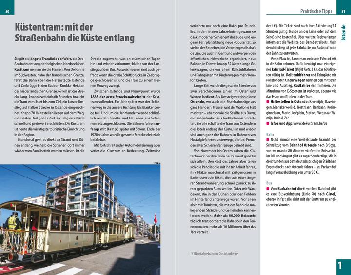 Actual product image Reiseführer Belgische Küste – Westflandern mit Brügge (German, Günter Schenk, 2024)