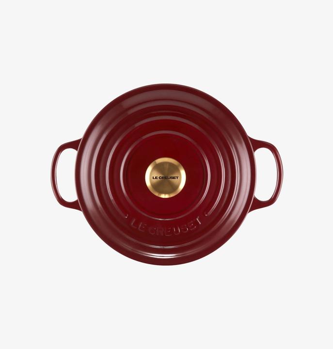 Produktbild Le Creuset Signature (24 cm, Bräter + Schmortopf, Gusseisen, Emaille)
