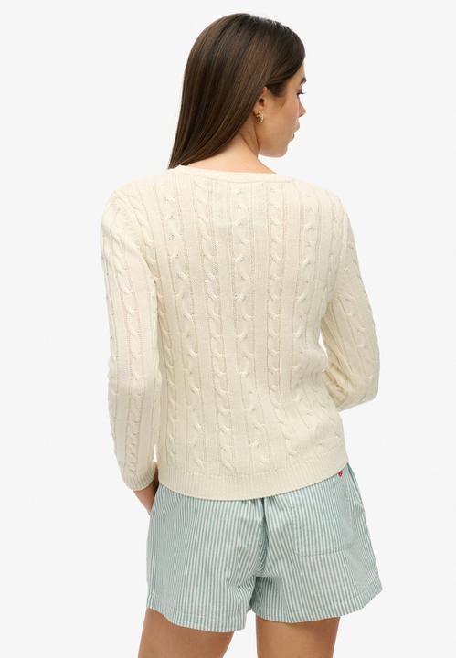 Actual product image Superdry Essentials Slender Cable Sweater (M)