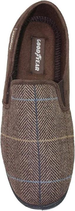 Actual product image Goodyear Harrison Tweed slippers (46)