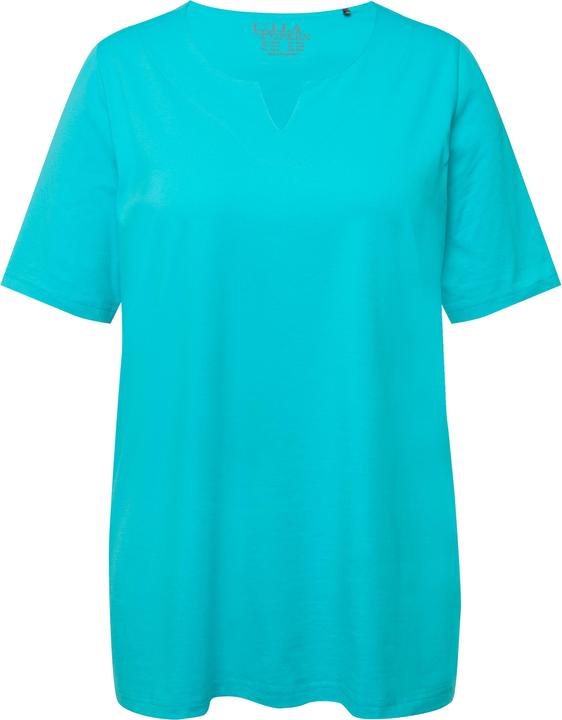 Produktbild Ulla Popken T-Shirt, A-Linie, Tunika-Ausschnitt, Halbarm (56)