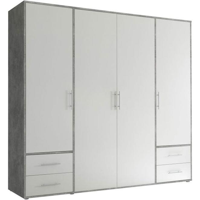 Pol-Power, Kleiderschrank, Valencia (206 x 60 x 195 cm)