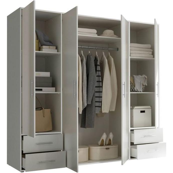 Thumbnail - Pol-Power, Kleiderschrank, Valencia (206 x 60 x 195 cm)