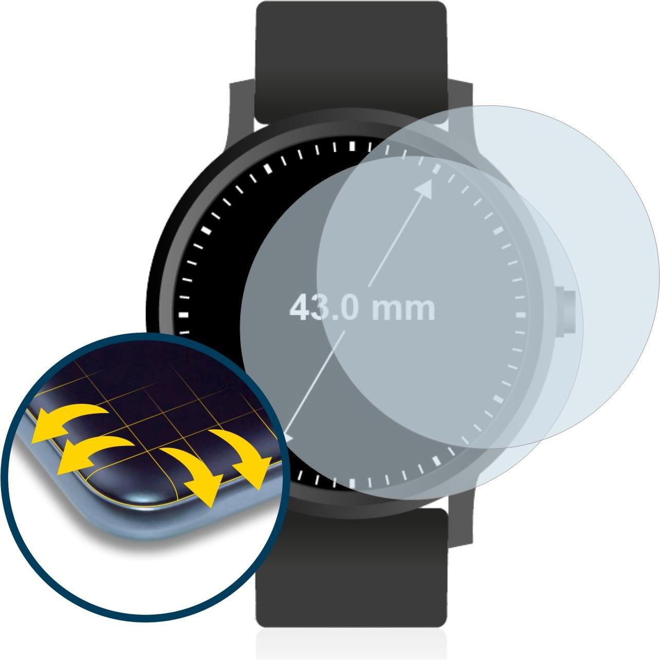 Thumbnail - BROTECT Full-Cover Displayschutz, Smartwatch Schutzfolie, Transparent
