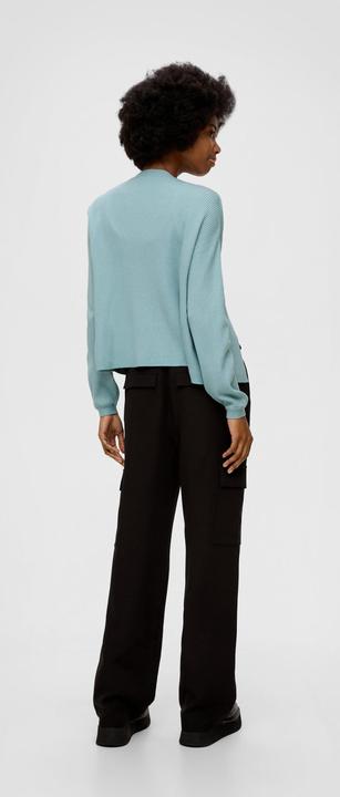 Image du produit s.Oliver Strickjacke Rippstrick-Cardigan im Loose Fit (L)