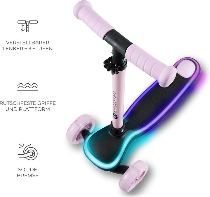 Actual product image KinderKraft scooter RAKET PINK