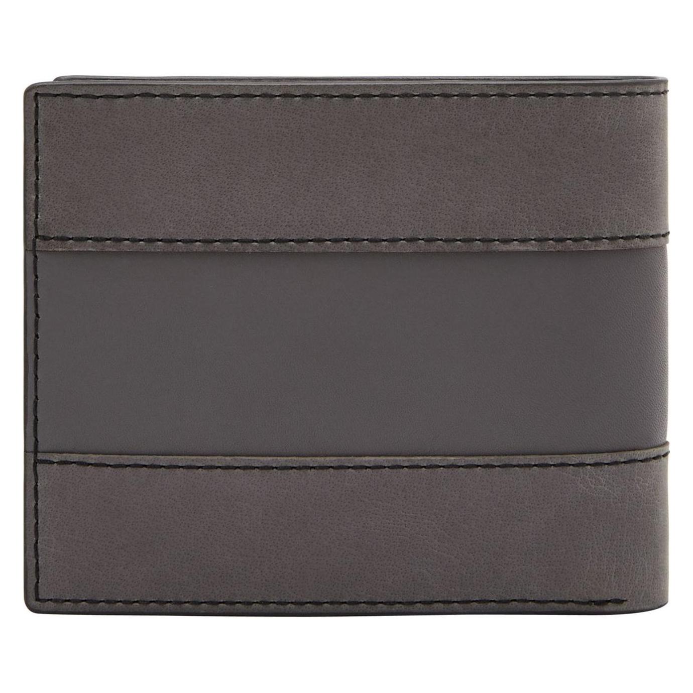 Fossil, Herren, Portemonnaie, Everett Bifold Card Case, Grau
