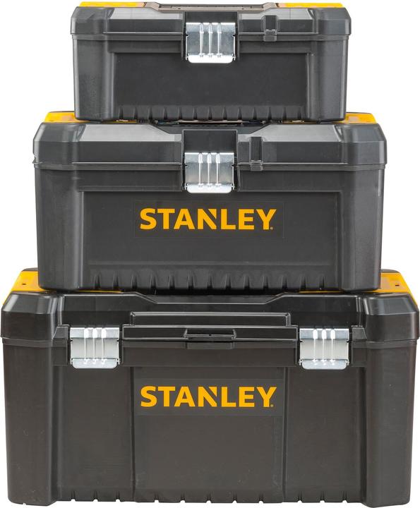 Actual product image Stanley Tool Box / Tool Case (12.5",18cmX13cmX32.5cm), Tool Box with Metal Closures, O (1 pieces)