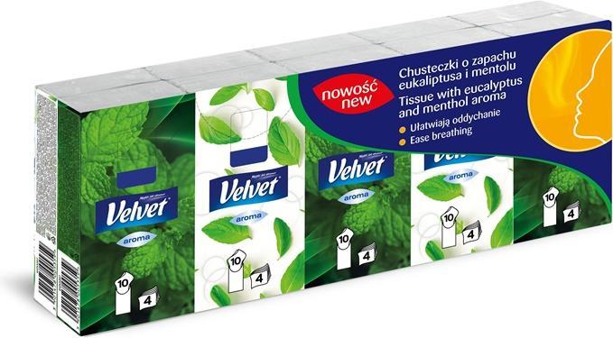 Actual product image Velvet Miętowe Hygienic Streateas, 10 packs