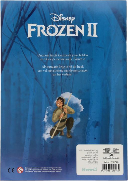 Produktbild Disney Frozen II Malbuch mit Aufklebern