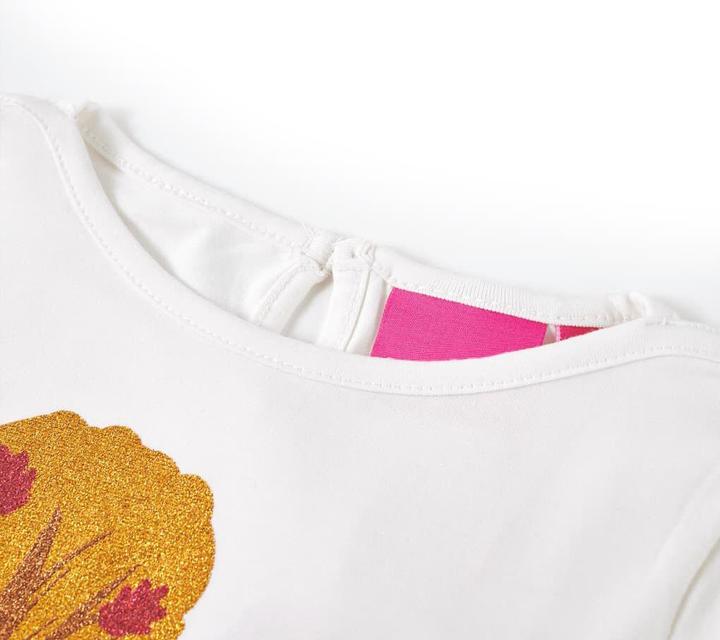 Immagine prodotto VidaXL Camicia da bambino a maniche lunghe ecrù 104,Materiale: 95 % cotone. 5 (104)