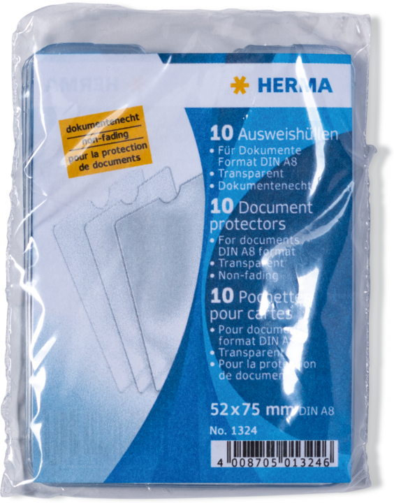 Actual product image Herma ID card holders (A8, 1 x)