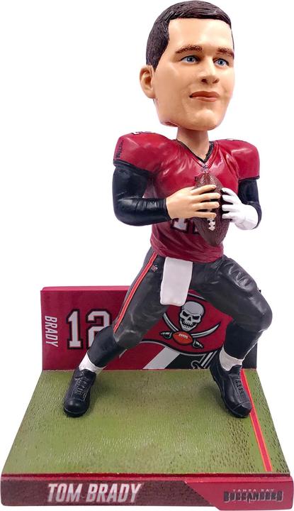 Foco Tom Brady #12 Bobblehead Big Ticket Tampa Bay Buccaneers