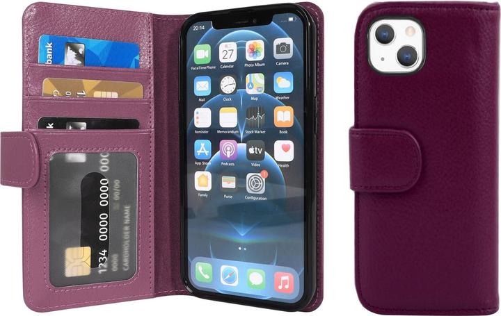 Produktbild Cadorabo 3 Kartenfächer Hülle (Apple iPhone 13 mini)