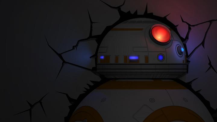 Produktbild 3DLightFX Star Wars: 3D Deco Light BB-8