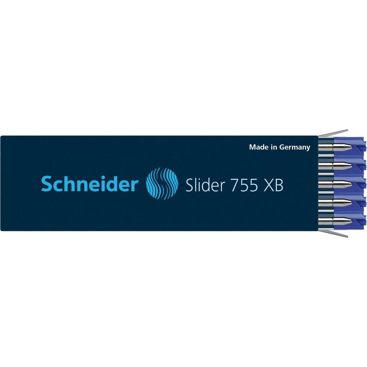 Thumbnail - Schneider, Ersatzpatrone, Grossraummine Slider 755 (Ersatzmine, Blau, 1 mm)