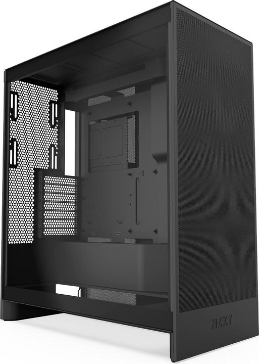 Actual product image NZXT H7 Flow (2024) Mid-Tower Case Black (ATX, Mini-ITX, mATX, E-ATX)
