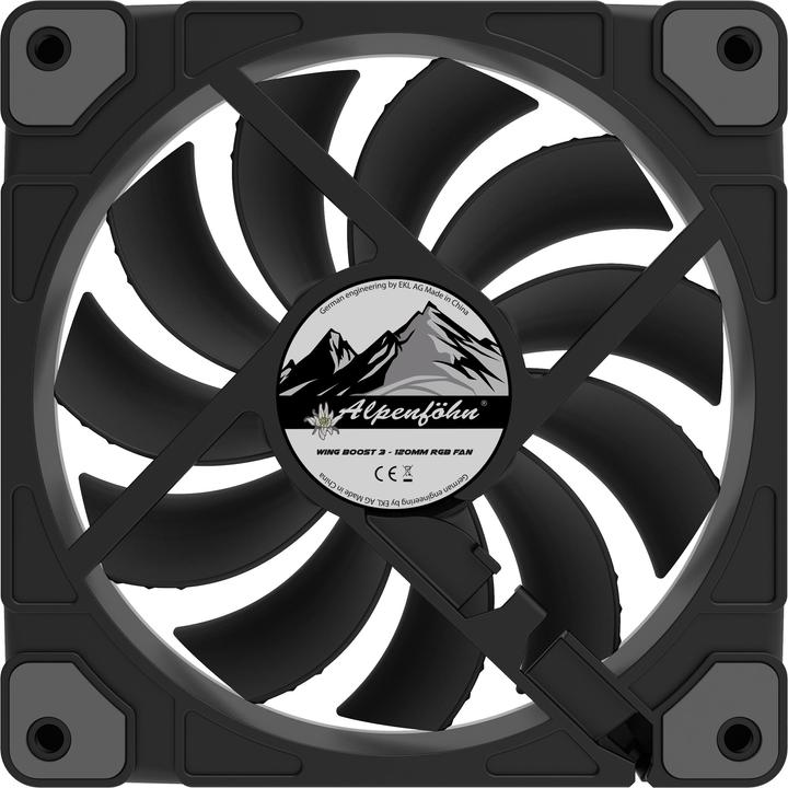 Image du produit Alpenföhn Ventilateur PWM haute vitesse ARGB Wing Boost 3 de 120 mm, triple (120 mm, 3 x)
