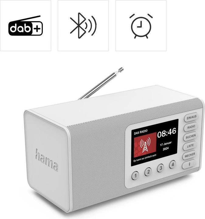 Actual product image Hama DR1001 (DAB+, DAB, FM, Bluetooth)