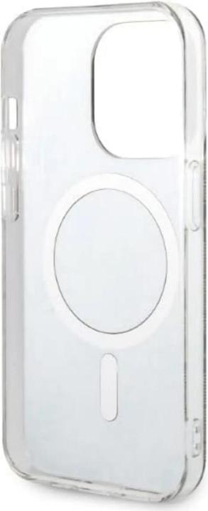 Produktbild Guess Zestaw GUBPP14XH4EACSW Case+ Charger iPhone 14 Pro Max 6,7" brązowy/brown hard case 4G Print M (Apple iPhone 14 Pro Max)