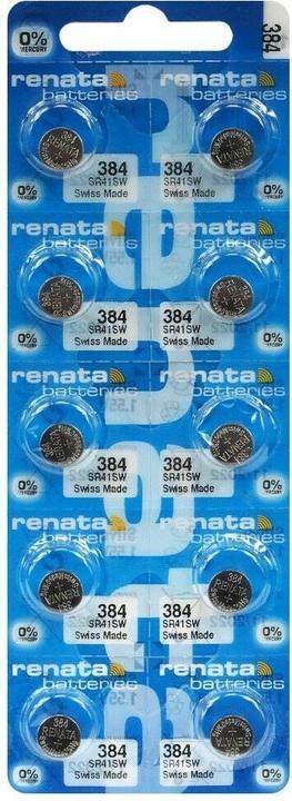 Batteria Alcalina Batteria Orologio Renata 341 - Pila Di Ricambio Per Orologi Da Polso Batteria Swatch - Foto 9