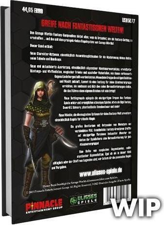 Actual product image Savage Worlds - Fantasy-Kompendium (German, Brian Reeves, Clint Black, Donald Schepis, Michael Barbeau, Shane Lacy Hensley, 2024)