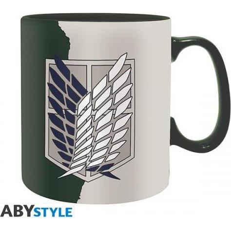 ABYstyle, Tasse, Attack on Titan Tazza 460ml: Emblem S4