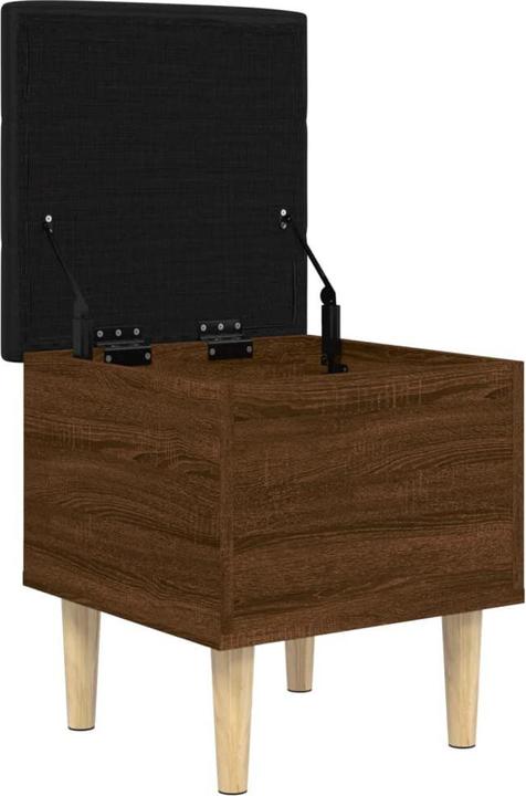 Immagine prodotto VidaXL Panca con spazio per riporre oggetti in stile rovere marrone 42x42x46 (42 cm)